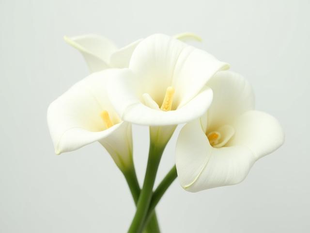 Architectural modern bridal bouquet with orchids